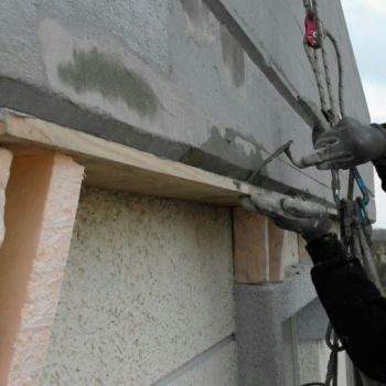 Aplicación de Sika Monotop 612