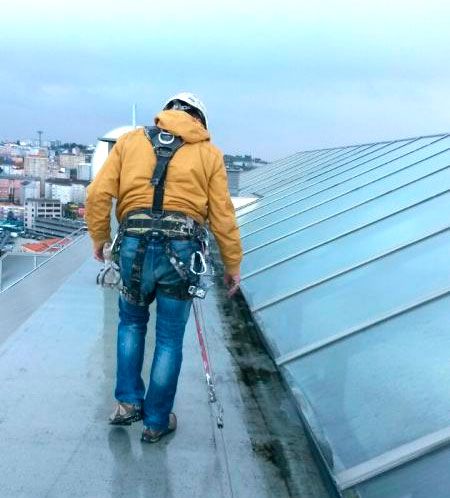 Trabajar en trabajos verticales en Galicia